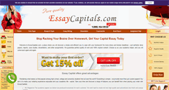 Desktop Screenshot of essaycapitals.com